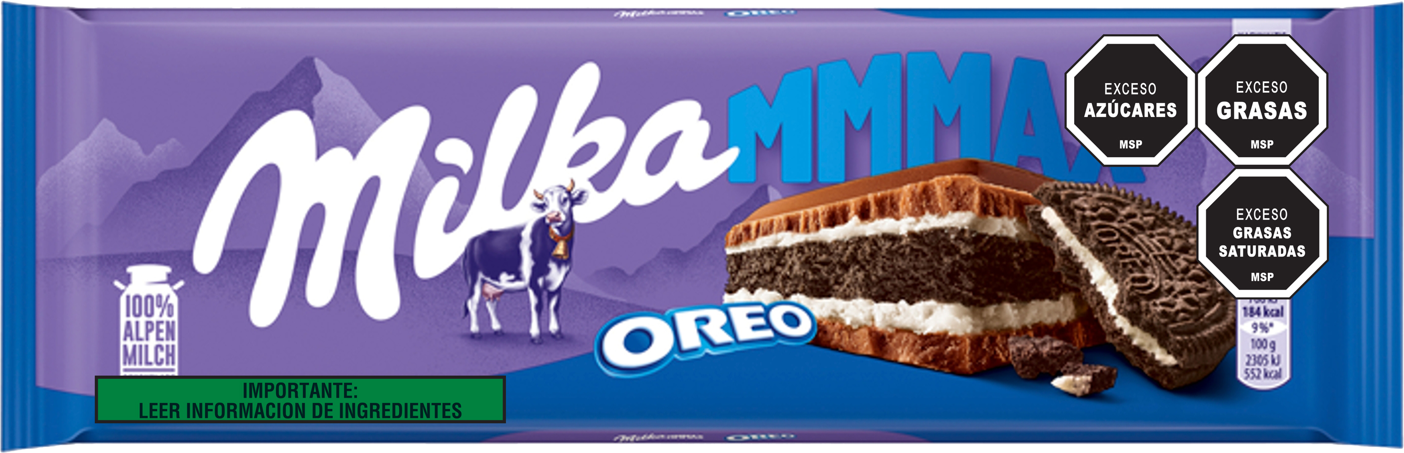 Milka MMMAX Oreo 300g - Nerilan Uruguay